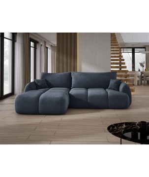 Narożnik COCO WIND z funkcją spania poduszkami i pojemnikiem CLOUD 97 WERSAL