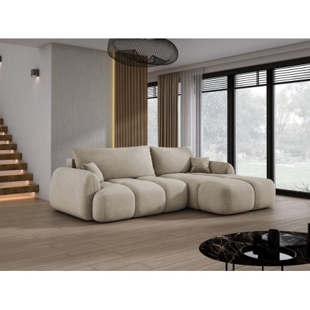 Narożnik COCO WIND z funkcją spania poduszkami i pojemnikiem CLOUD 03 WERSAL