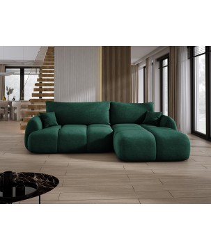 Narożnik COCO WIND z funkcją spania poduszkami i pojemnikiem CLOUD 39 WERSAL