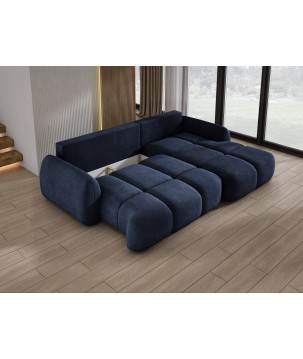 Narożnik COCO WIND z funkcją spania poduszkami i pojemnikiem CLOUD 79 WERSAL