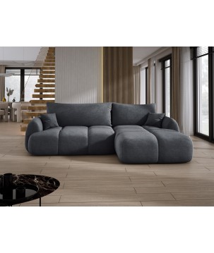 Narożnik COCO WIND z funkcją spania poduszkami i pojemnikiem CLOUD 91 WERSAL