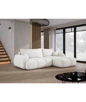 Narożnik COCO WIND z funkcją spania poduszkami i pojemnikiem NOW OR NEVER 01 WERSAL