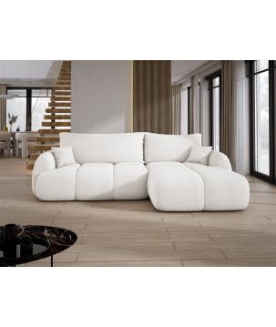 Narożnik COCO WIND z funkcją spania poduszkami i pojemnikiem NOW OR NEVER 01 WERSAL