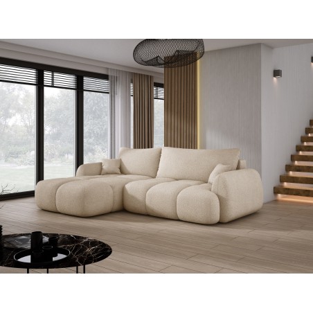 Narożnik COCO WIND z funkcją spania poduszkami i pojemnikiem NOW OR NEVER 06 WERSAL