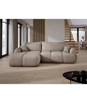 Narożnik COCO WIND z funkcją spania poduszkami i pojemnikiem NOW OR NEVER 16 WERSAL