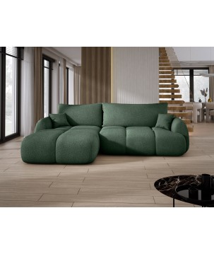 Narożnik COCO WIND z funkcją spania poduszkami i pojemnikiem NOW OR NEVER 37 WERSAL