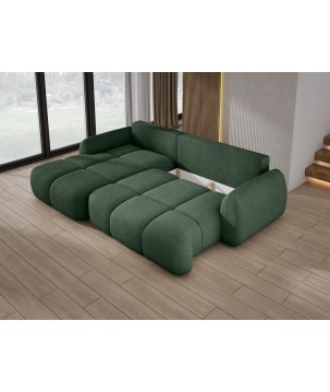 Narożnik COCO WIND z funkcją spania poduszkami i pojemnikiem NOW OR NEVER 37 WERSAL