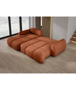 Narożnik COCO WIND z funkcją spania poduszkami i pojemnikiem NOW OR NEVER 56 WERSAL