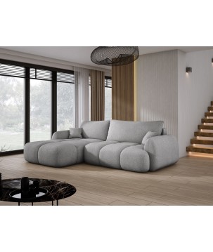 Narożnik COCO WIND z funkcją spania poduszkami i pojemnikiem NOW OR NEVER 83 WERSAL