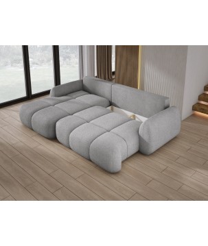 Narożnik COCO WIND z funkcją spania poduszkami i pojemnikiem NOW OR NEVER 83 WERSAL