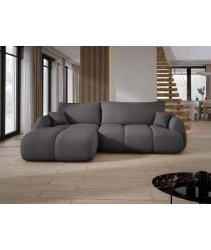 Narożnik COCO WIND z funkcją spania poduszkami i pojemnikiem NOW OR NEVER 92 WERSAL