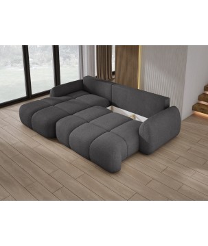 Narożnik COCO WIND z funkcją spania poduszkami i pojemnikiem NOW OR NEVER 92 WERSAL