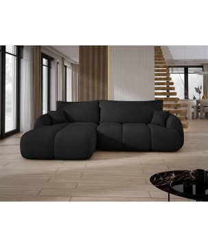 Narożnik COCO WIND z funkcją spania poduszkami i pojemnikiem NOW OR NEVER 100 WERSAL