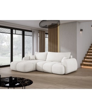 Narożnik COCO WIND z funkcją spania poduszkami i pojemnikiem NOW OR NEVER 01 WERSAL