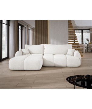 Narożnik COCO WIND z funkcją spania poduszkami i pojemnikiem NOW OR NEVER 01 WERSAL