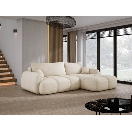 Narożnik COCO WIND z funkcją spania poduszkami i pojemnikiem NOW OR NEVER 02 WERSAL