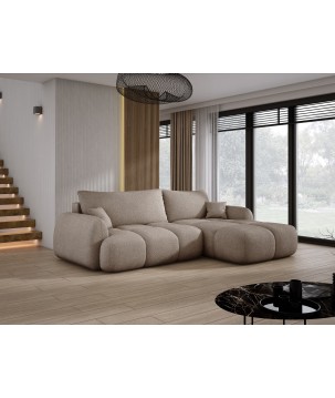 Narożnik COCO WIND z funkcją spania poduszkami i pojemnikiem NOW OR NEVER 16 WERSAL