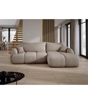 Narożnik COCO WIND z funkcją spania poduszkami i pojemnikiem NOW OR NEVER 16 WERSAL