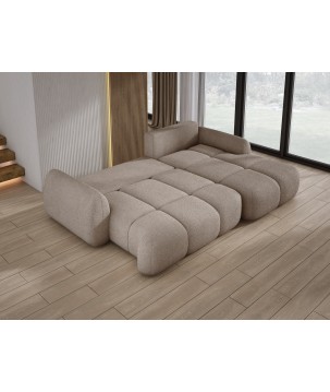 Narożnik COCO WIND z funkcją spania poduszkami i pojemnikiem NOW OR NEVER 16 WERSAL