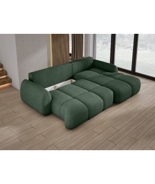 Narożnik COCO WIND z funkcją spania poduszkami i pojemnikiem NOW OR NEVER 37 WERSAL