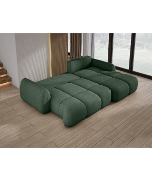 Narożnik COCO WIND z funkcją spania poduszkami i pojemnikiem NOW OR NEVER 37 WERSAL