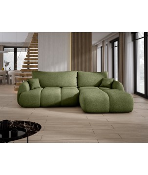 Narożnik COCO WIND z funkcją spania poduszkami i pojemnikiem NOW OR NEVER 38 WERSAL