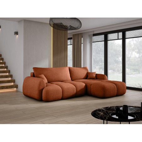 Narożnik COCO WIND z funkcją spania poduszkami i pojemnikiem NOW OR NEVER 56 WERSAL