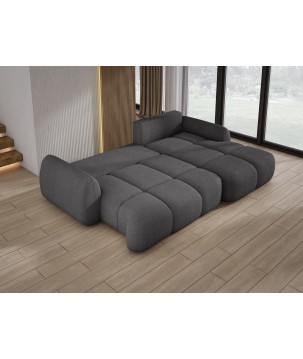 Narożnik COCO WIND z funkcją spania poduszkami i pojemnikiem NOW OR NEVER 92 WERSAL