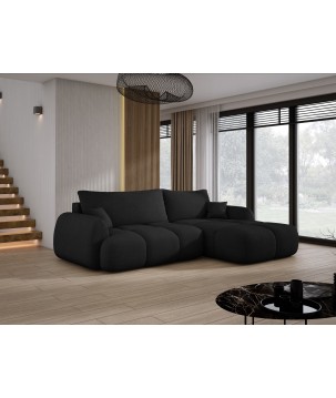 Narożnik COCO WIND z funkcją spania poduszkami i pojemnikiem NOW OR NEVER 100 WERSAL