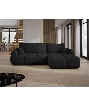 Narożnik COCO WIND z funkcją spania poduszkami i pojemnikiem NOW OR NEVER 100 WERSAL