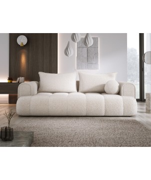 Sofa COCO z funkcja spania i pojemnikiem KREMOWY ANTHOLOGY 01