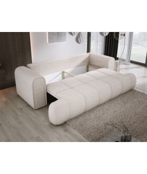 Sofa COCO z funkcja spania i pojemnikiem KREMOWY ANTHOLOGY 01