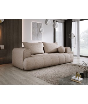 Sofa COCO z funkcja spania i pojemnikiem BEŻOWY ANTHOLOGY 06