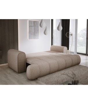 Sofa COCO z funkcja spania i pojemnikiem BEŻOWY ANTHOLOGY 06
