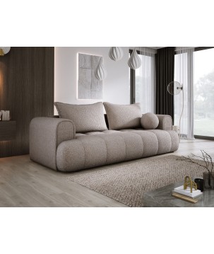 Sofa COCO z funkcja spania i pojemnikiem PIASKOWY ANTHOLOGY 06