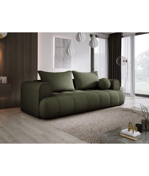 Sofa COCO z funkcja spania i pojemnikiem ZIELONY ANTHOLOGY 12