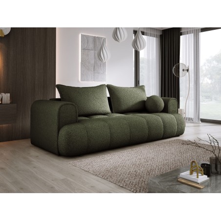 Sofa COCO z funkcja spania i pojemnikiem ZIELONY ANTHOLOGY 12