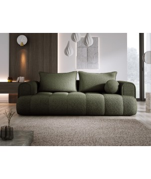 Sofa COCO z funkcja spania i pojemnikiem ZIELONY ANTHOLOGY 12