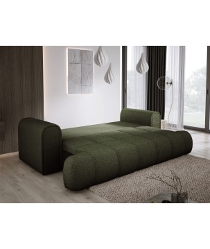 Sofa COCO z funkcja spania i pojemnikiem ZIELONY ANTHOLOGY 12