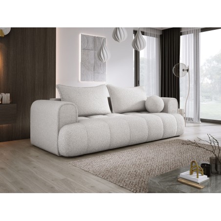 Sofa COCO z funkcja spania i pojemnikiem JASNY SZARY ANTHOLOGY 15