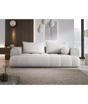 Sofa COCO z funkcja spania i pojemnikiem JASNY SZARY ANTHOLOGY 15