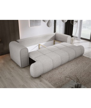 Sofa COCO z funkcja spania i pojemnikiem CIEMNY SZARY ANTHOLOGY 17