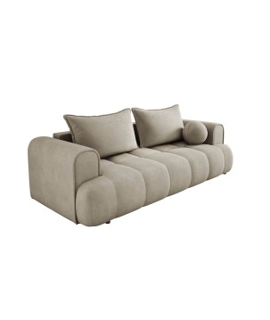 Sofa COCO z funkcja spania i pojemnikiem BEŻOWY CLOUD 03