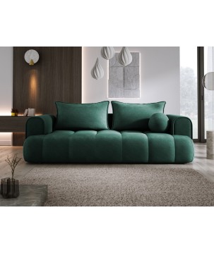 Sofa COCO z funkcja spania i pojemnikiem ZIELONY CLOUD 39