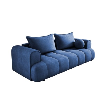 Sofa COCO z funkcja spania i pojemnikiem NIEBIESKI CLOUD 74
