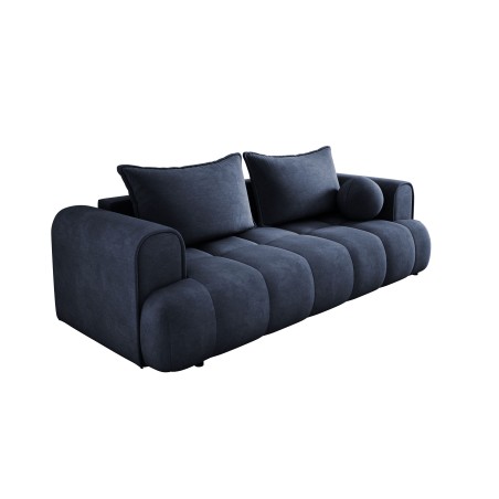 Sofa COCO z funkcja spania i pojemnikiem CIEMNO NIEBIESKI CLOUD 79