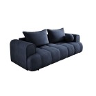 Sofa COCO z funkcja spania i pojemnikiem CIEMNO NIEBIESKI CLOUD 79