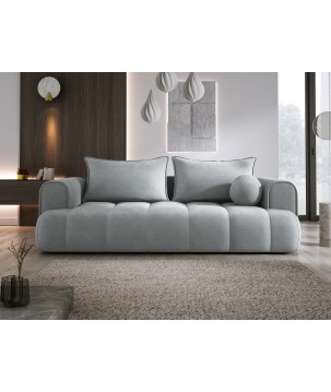 Sofa COCO z funkcja spania i pojemnikiem POPIELATY CLOUD 81