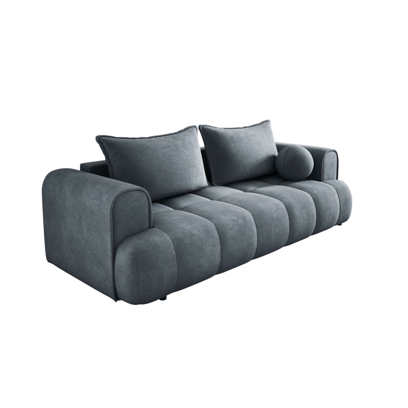Sofa COCO z funkcja spania i pojemnikiem SZARY CLOUD 84