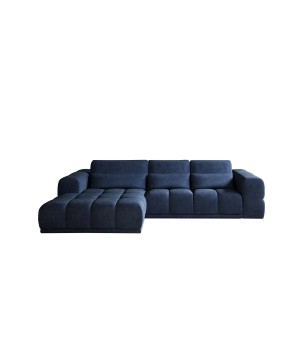 Narożnik LAGOS z elektrycznym wysuwem i regulowanymi zagłówkami WERSAL